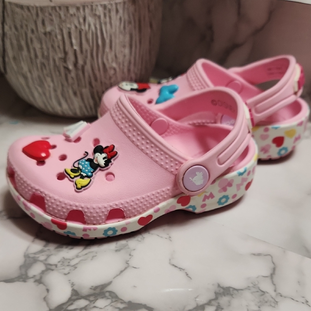 DISNEY MINNIE  Pink CROCS